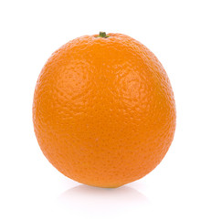 fresh orange isolated on white background