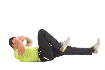 Fototapeta premium Athlete young man