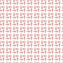 Seamless geometric pattern with drop. Vector Illustration
