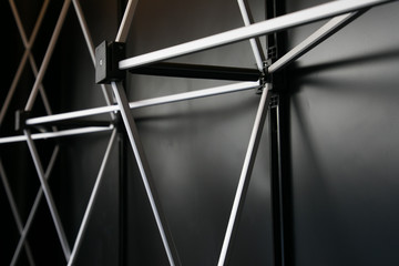 Pop up banner frame