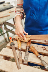 Verschiedene Werkzeug in der Werkstatt