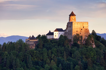 Fototapeta na wymiar Slovakia castle, Stara Lubovna