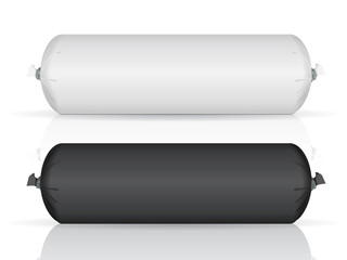 Packaging for sausage, pie or ice cream for your design and logo.