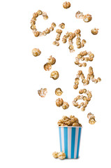 Popcorn with caramel taste