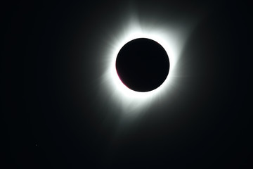 Sun eclipse August 21, 2017 Kimberly Oregon, USA