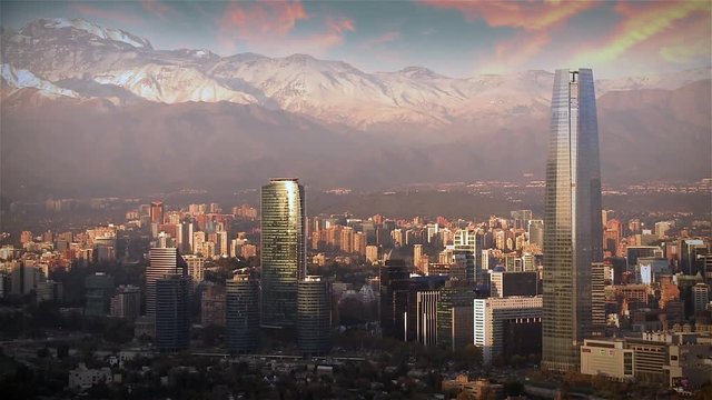 Santiago de Chile Skyline