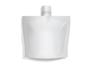 Obraz premium Package for your design and logo. Easy to change colors. Mock Up. Blank vector. 