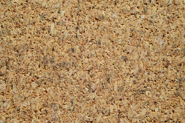 Cork Board Texture Closeup. Wood Notice Board Background
