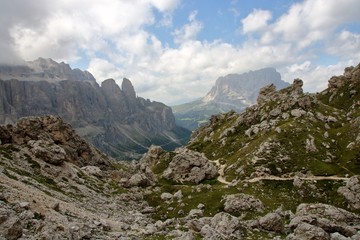 Dolomite's landscape - Col Pradat
