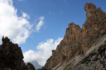 Dolomite's landscape - Col Pradat