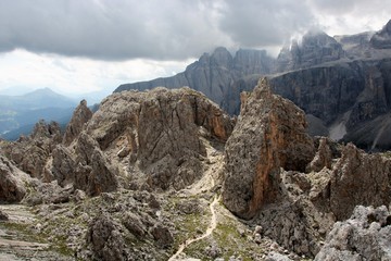 Dolomite's landscape - Col Pradat