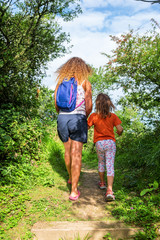 promenade et découverte avec mamn