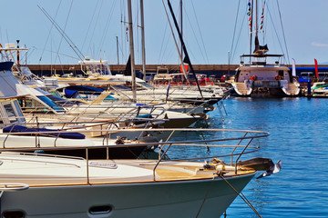 Port for yachts