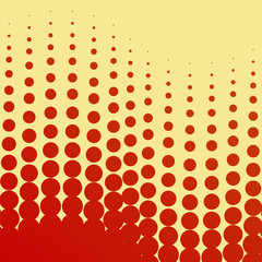 abstract vector halftone background