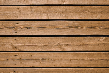 Old brown Wooden board horizontal texture background