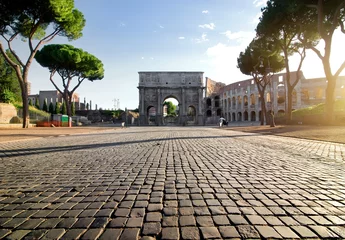 Fototapeten Landmarks of Rome © Givaga