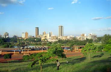 View of the city, Nairobi, Kenya