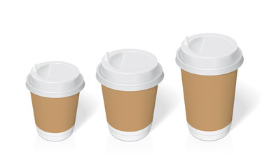 Plastic cup for your design and logo.