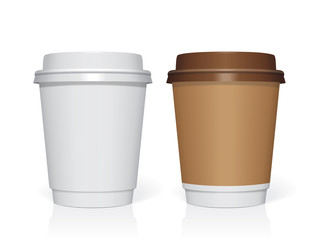 Plastic cup for your design and logo