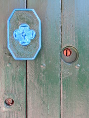 porta e maniglia antica 