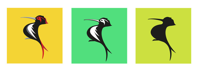 Woodpecker Logo Variation