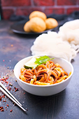 spaghetty with shrimps