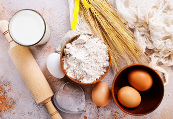 ingredients for baking