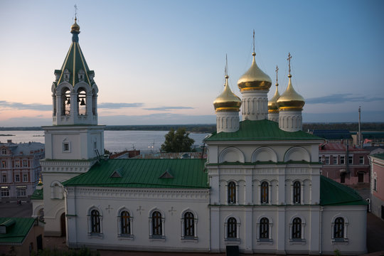Nizhny Novgorod. The Church Of The Nativity Of John The Baptist