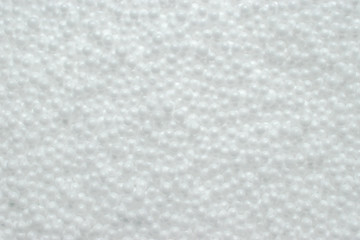 Fototapeta premium White styrofoam ball background.