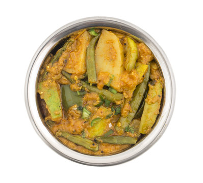 indian traditional veg jaipuri vegetable
