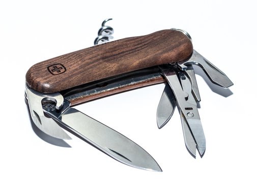 wooden pocket knife