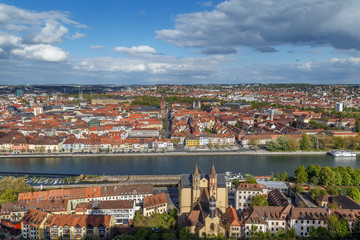 View of  Wurzburg, Germany