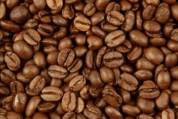 Roasted coffee beans