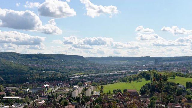 Student City Jena in Thuringia in Time-Lapse