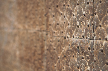 medieval door detail