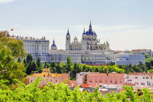 Royal Palace in Madrid, Spain