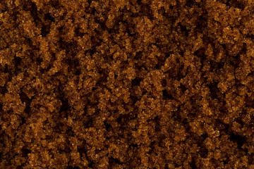 Brown sugar close up