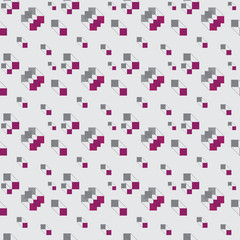 Abstract geometric seamless pattern. Vector background