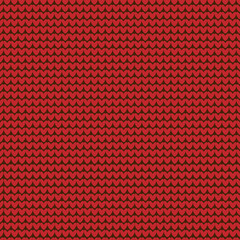 Seamless knitted red pattern. Blank without a pattern background. Vector