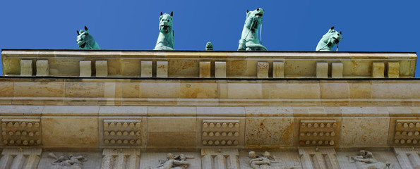 Brandenburg Gate Viewed from Below © Phil Cardamone