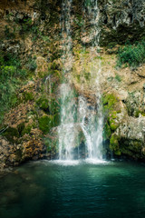 beautiful waterfall Veliki Buk, Lisine in Serbia