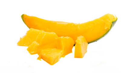 Naklejka na ściany i meble ripe mango fruit