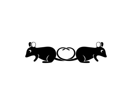 Mouse icon Vector illustration