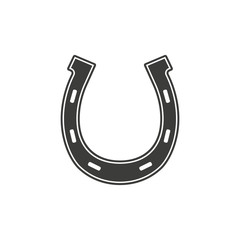 Horse shoe icon. Vector.
