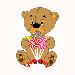 teddy with tie teddy bear