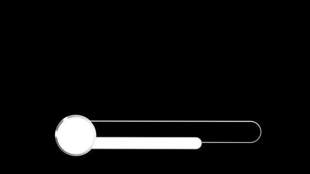 Corporate Lower Third - Black and white - Animated Lower Third Title Strap with alpha channel, easy to use, you can import the lower third in all editing software, and directly add the text. 