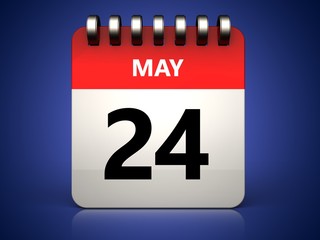 3d 24 may calendar