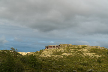 Fototapeta na wymiar The Hardangervidda Mountain Area