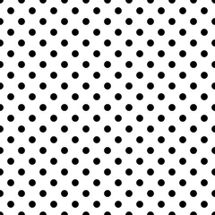 Polka dot series No.3, seamless pattern. Vector texture, background