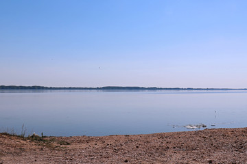 Large lake shore
